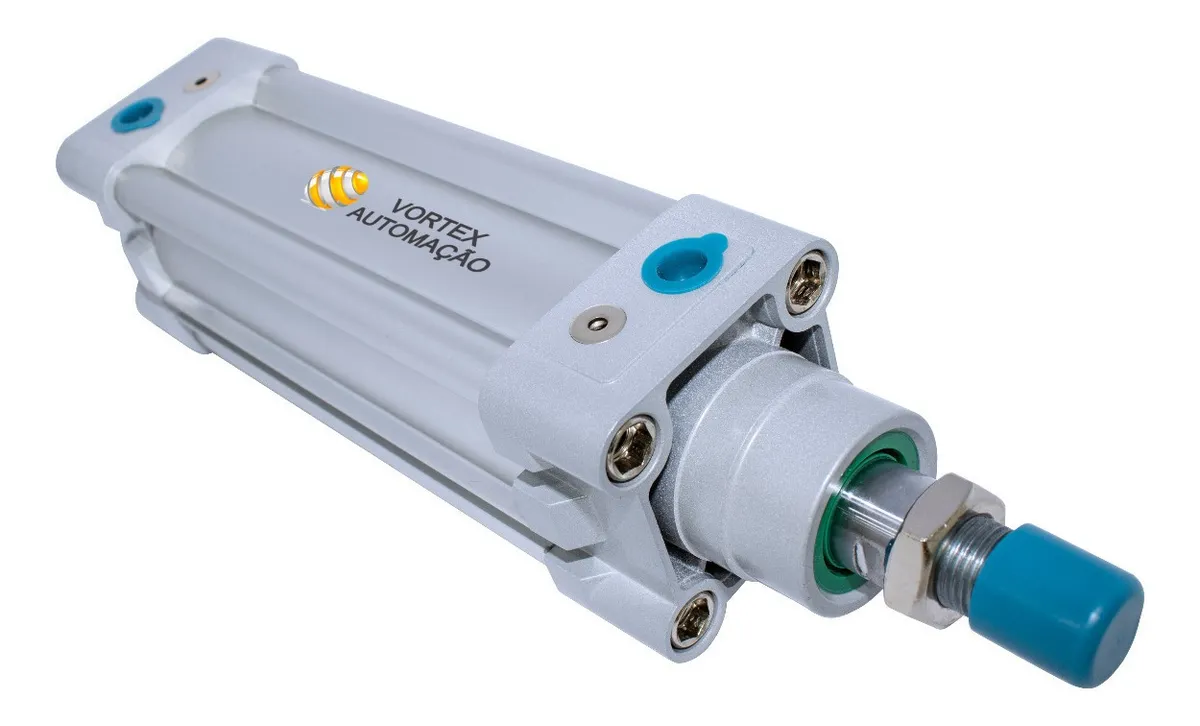 Cilindro Pneumático Iso 6431 Dupla Ação Ø80 X 120mm Curso