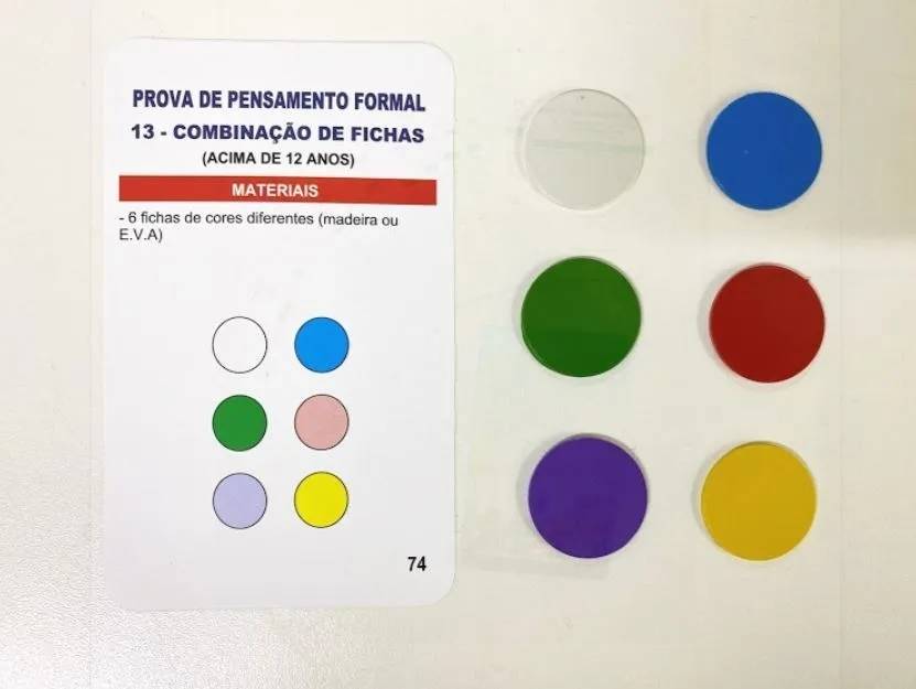 Provas Piagetianas (04 Caixas Completas)