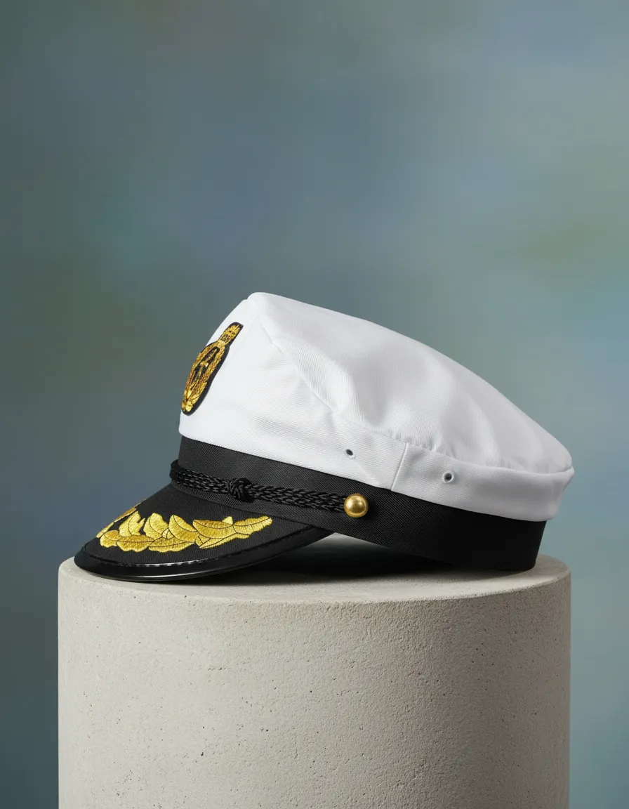 Boina Chapéu Quepe Marinheiro Cosplay Fantasia Festa