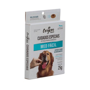 Petisco Porta-Remédios Med Fácil Origem Natural 25 g