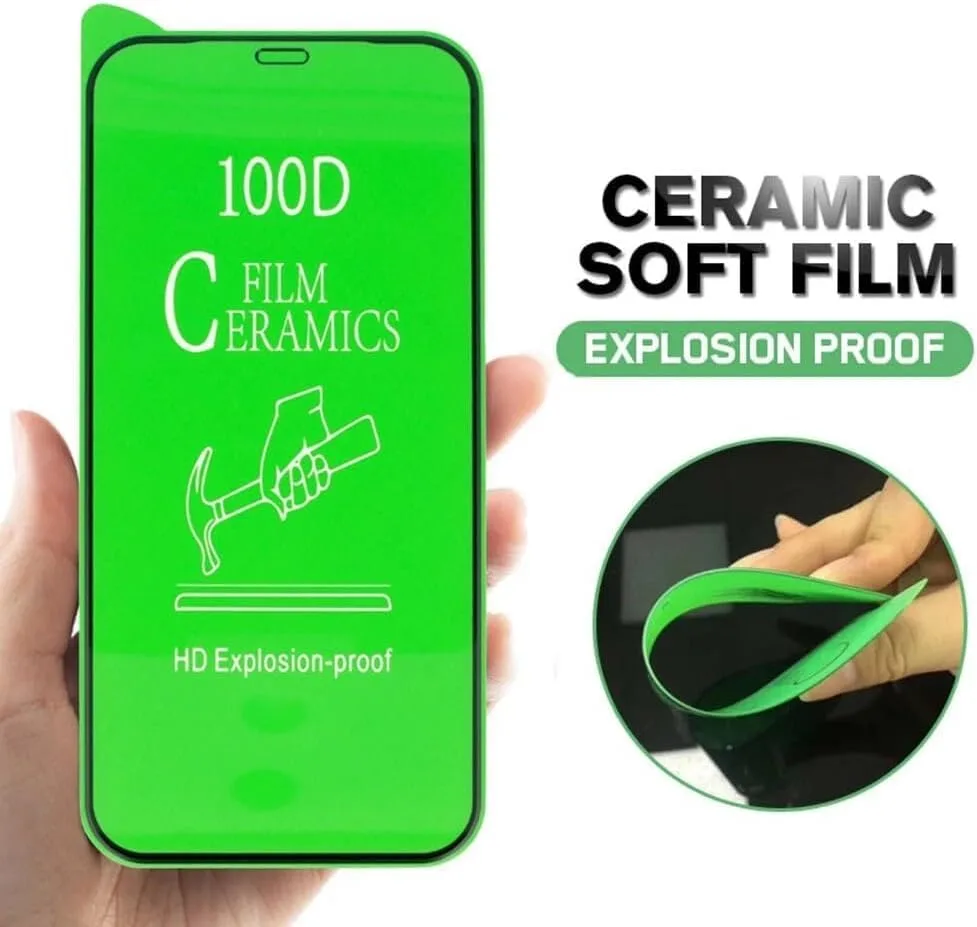 Película Protetora de Cerâmica para Samsung Galaxy S25 FE – Anti-Riscos, Alta Sensibilidade, Cobertura Total