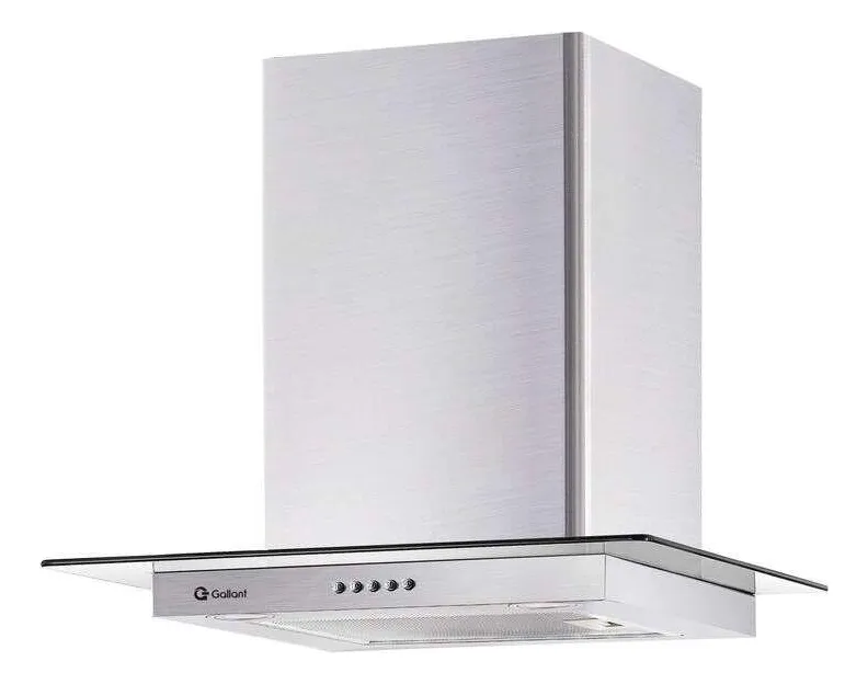 Coifa Parede Gallant Venezia Vidro Reto Inox 60cm 220v