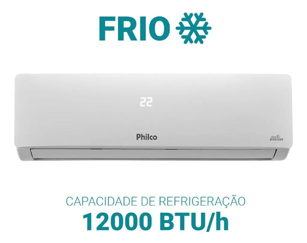 Ar Condicionado Inverter Philco Pac12fb 12000 Btus Frio 220v