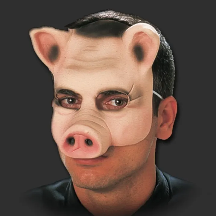 Máscara Animal Porco / Porquinho