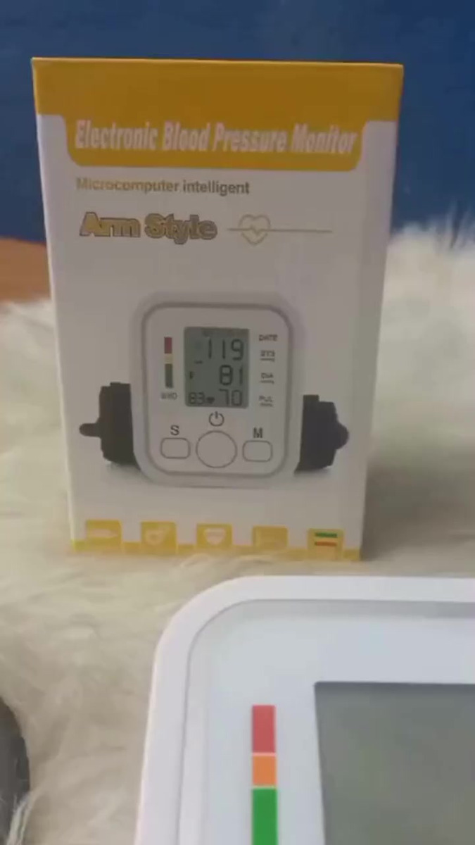 Kit Aparelho Medidor De Pressão Braço Digital E Oximetro