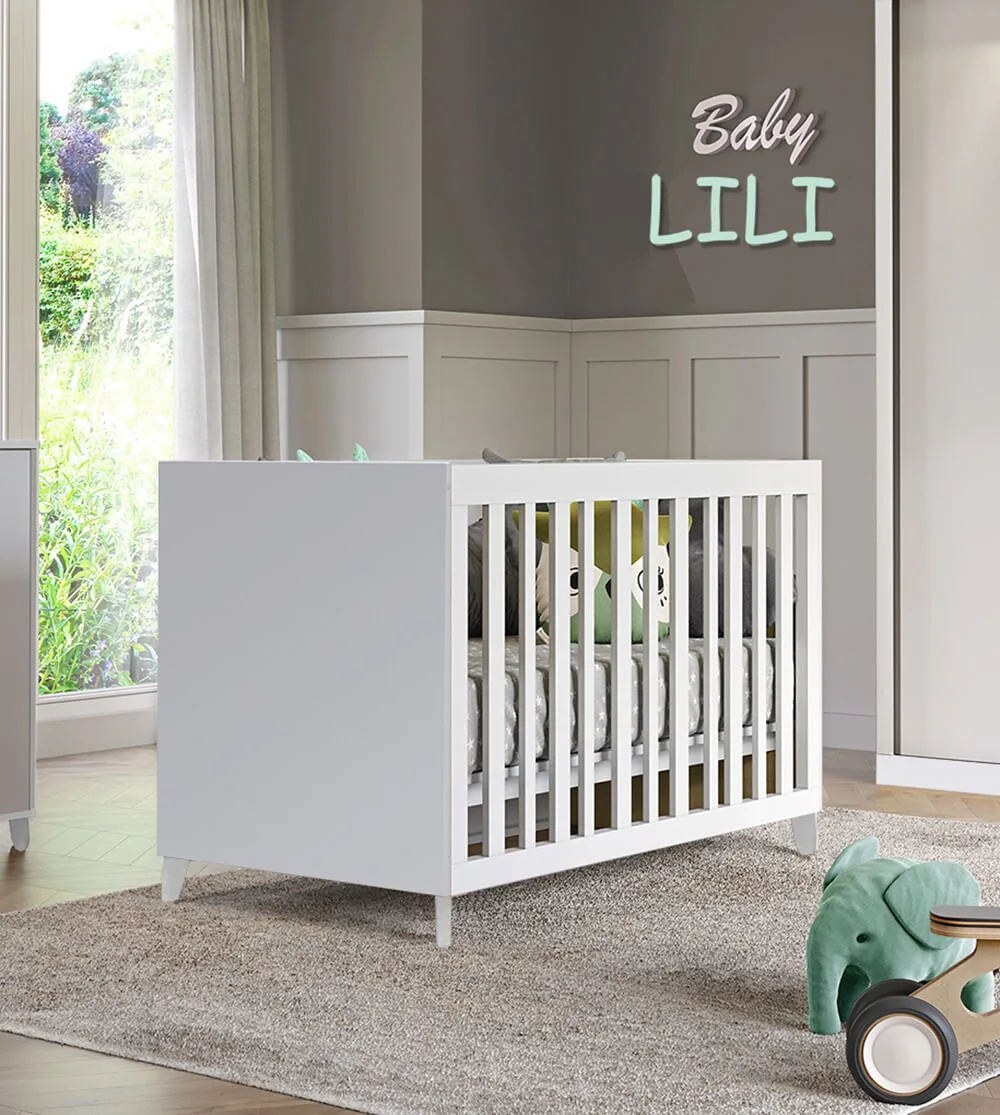 Berço Americano  Lili 2 em 1 Puppi Móbile