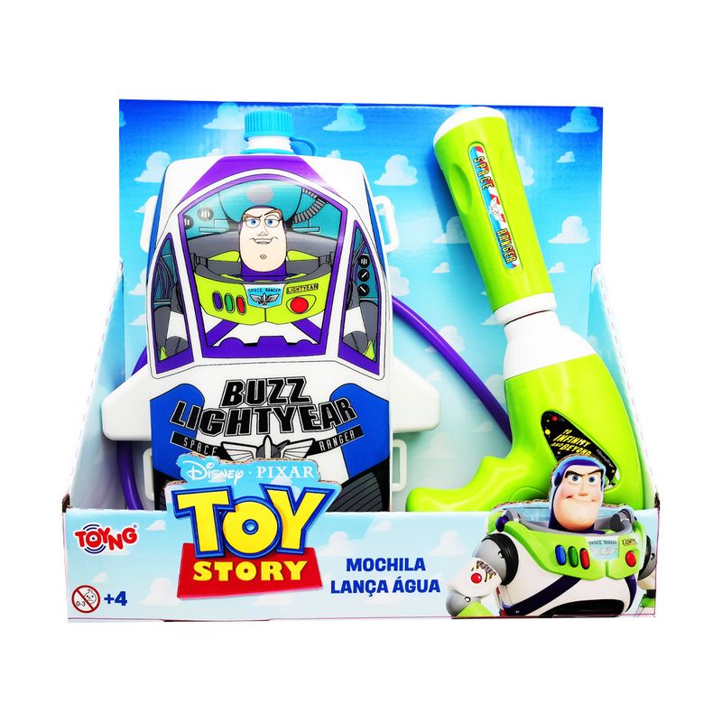 Mochila Lança Água - Disney - Pixar - Toy Stoy - Buzz Lightyear - Toyng