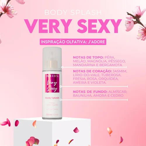 Body Splash Delight e Very Sexy 200ml Barbour's Beauty Brasil