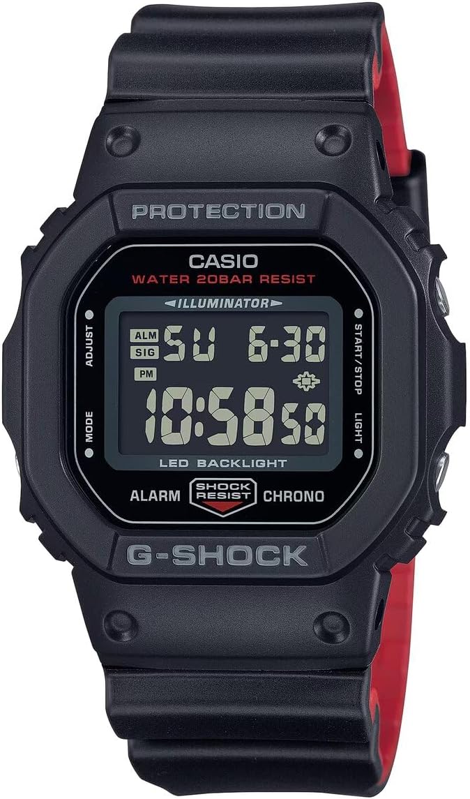 Relógio Casio G-shock Masculino Dw-5600uhr-1dr