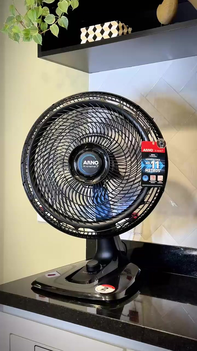 Mesa Arno X-treme 7 VE70 40 cm Preta Azul