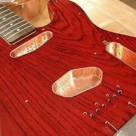 3 Metros Folha Fita Cobre Adesiva Blindagem Guitarra 50mm