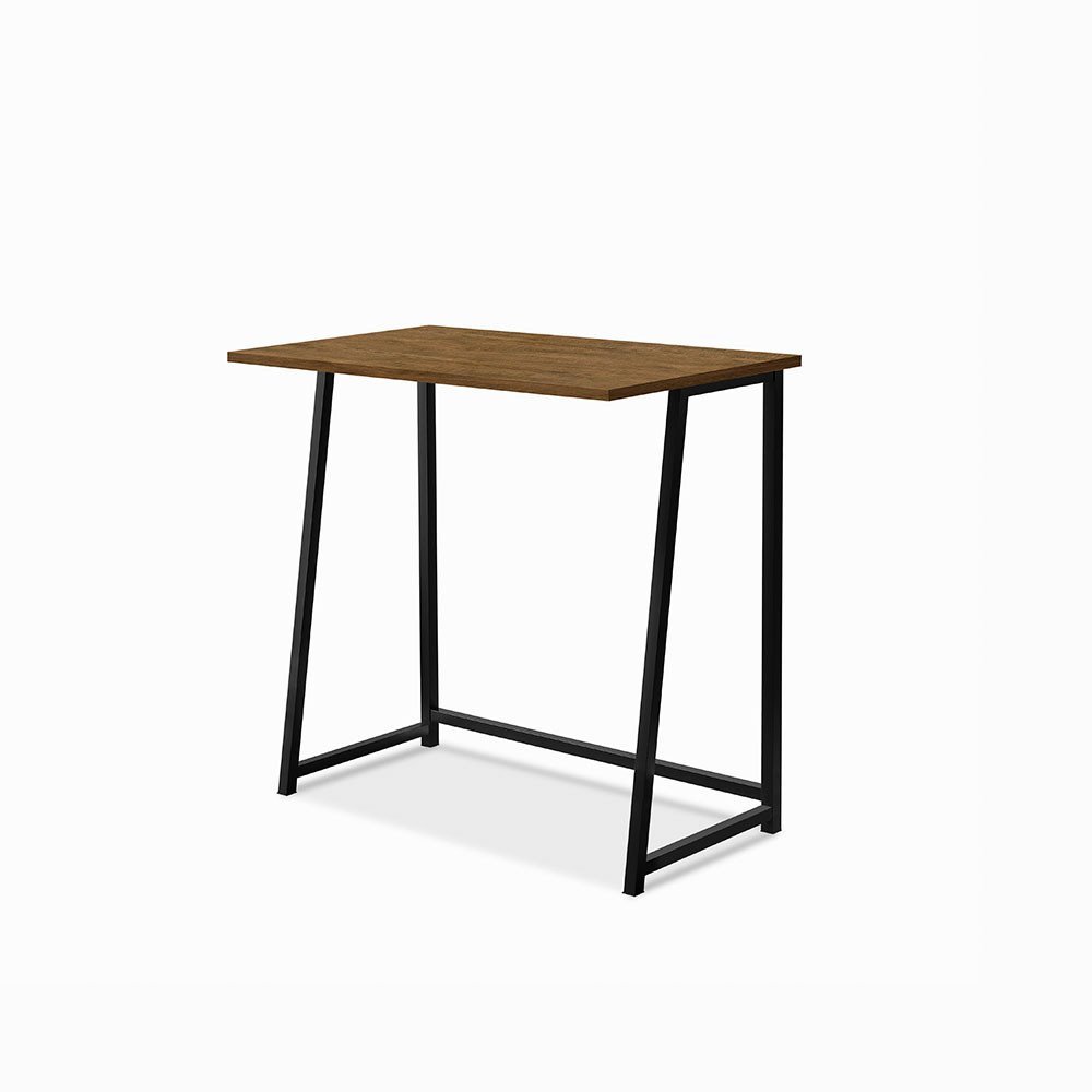 Escrivaninha Mesa Dobravel Office e Estudo Jade Klm Store Imbuia/ preto