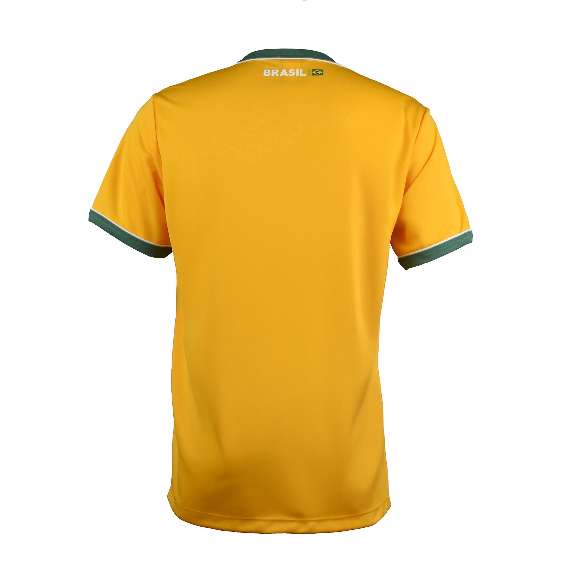 Camisa Masculina de Futebol Brasil Braziline Amarela