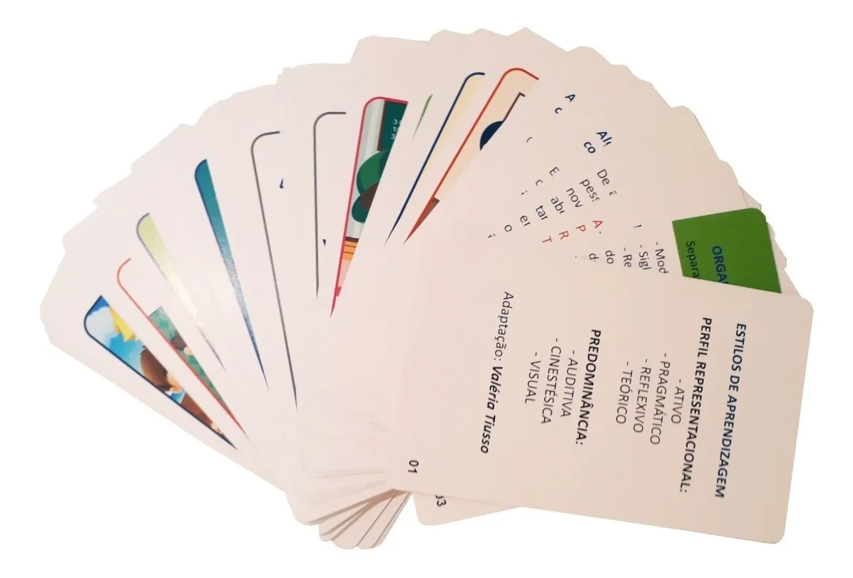 Baralho  Aplicação Provas Operatórias E Estilos Aprendizagem