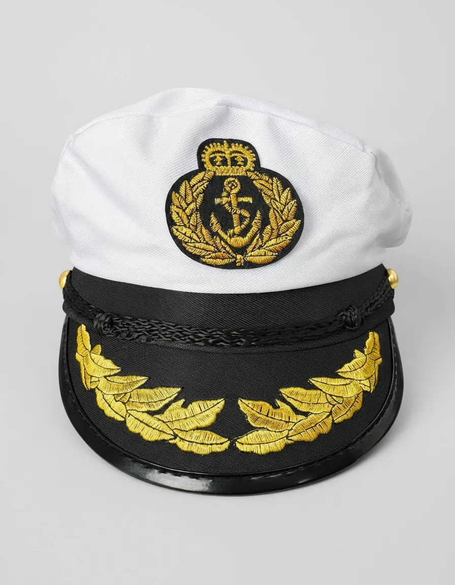 Boina Chapéu Quepe Marinheiro Cosplay Fantasia Festa