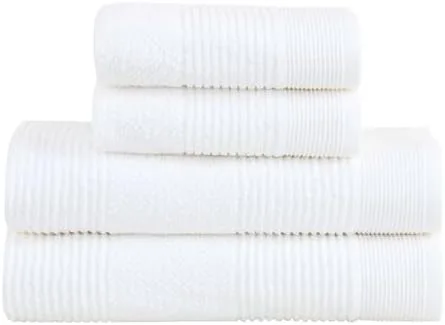 Jogo de Toalhas Buddemeyer Maya Extra Soft Banho Branco 4 peças