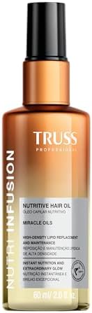 Truss Óleo Capilar Nutritivo Nutri Infusion | Nutrição Profunda e Controle de Frizz | 60ml