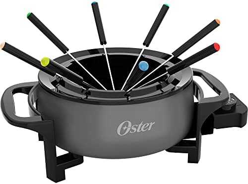 Panela Elétrica Oster, para Fondue, 110V, Cinza, 1000W, OFND100