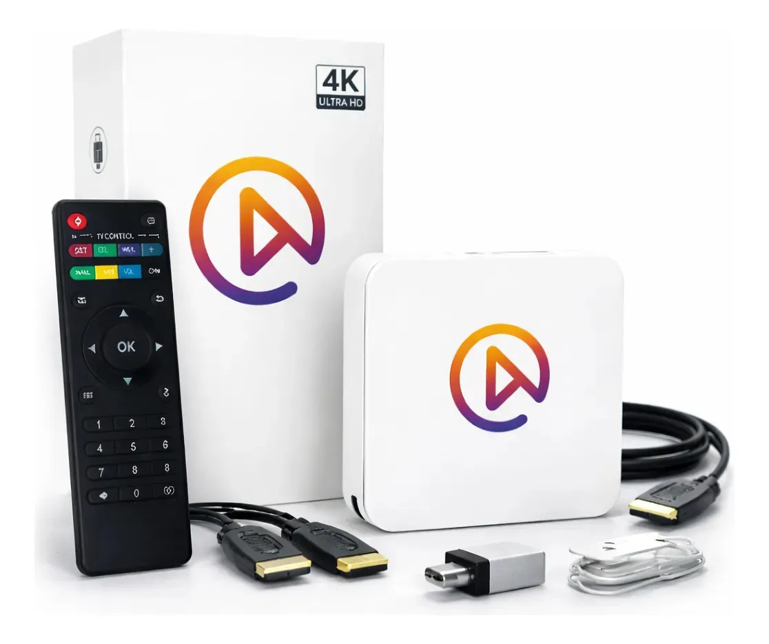 Tv Box Uni V10 4k Versao 2026 Stick Branco