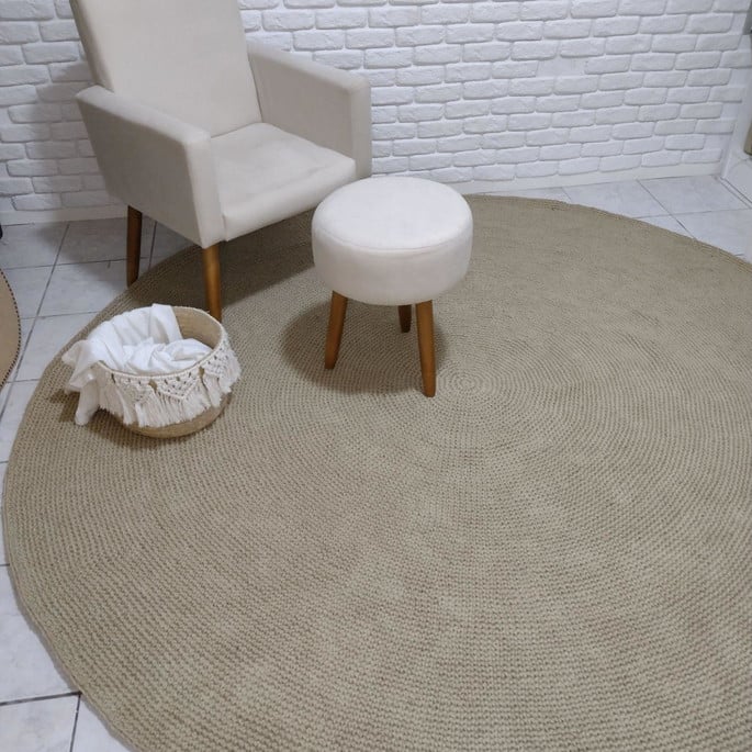 Tapete Redondo Sisal 2,1m