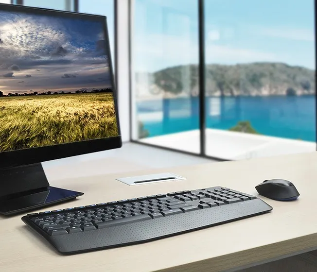 Combo Teclado E Mouse Sem Fio Logitech Mk345 Garantia E Nfe