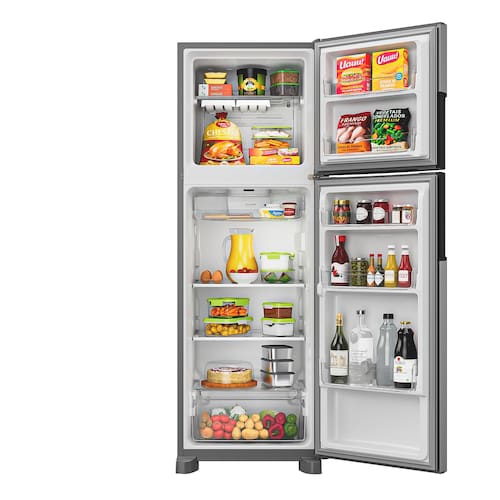 Geladeira Consul CRM44MK Duplex Inverter 377L Frost Free Inox  - 110V
