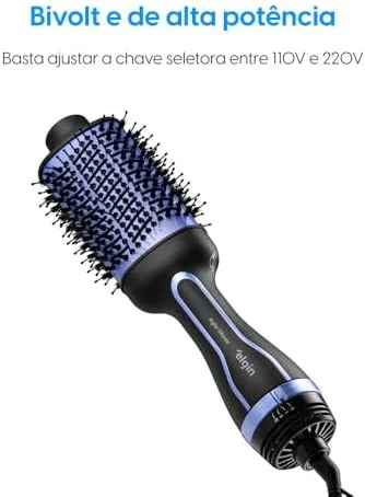 Escova Secadora Agile Glossy Elgin 1300W Bivolt