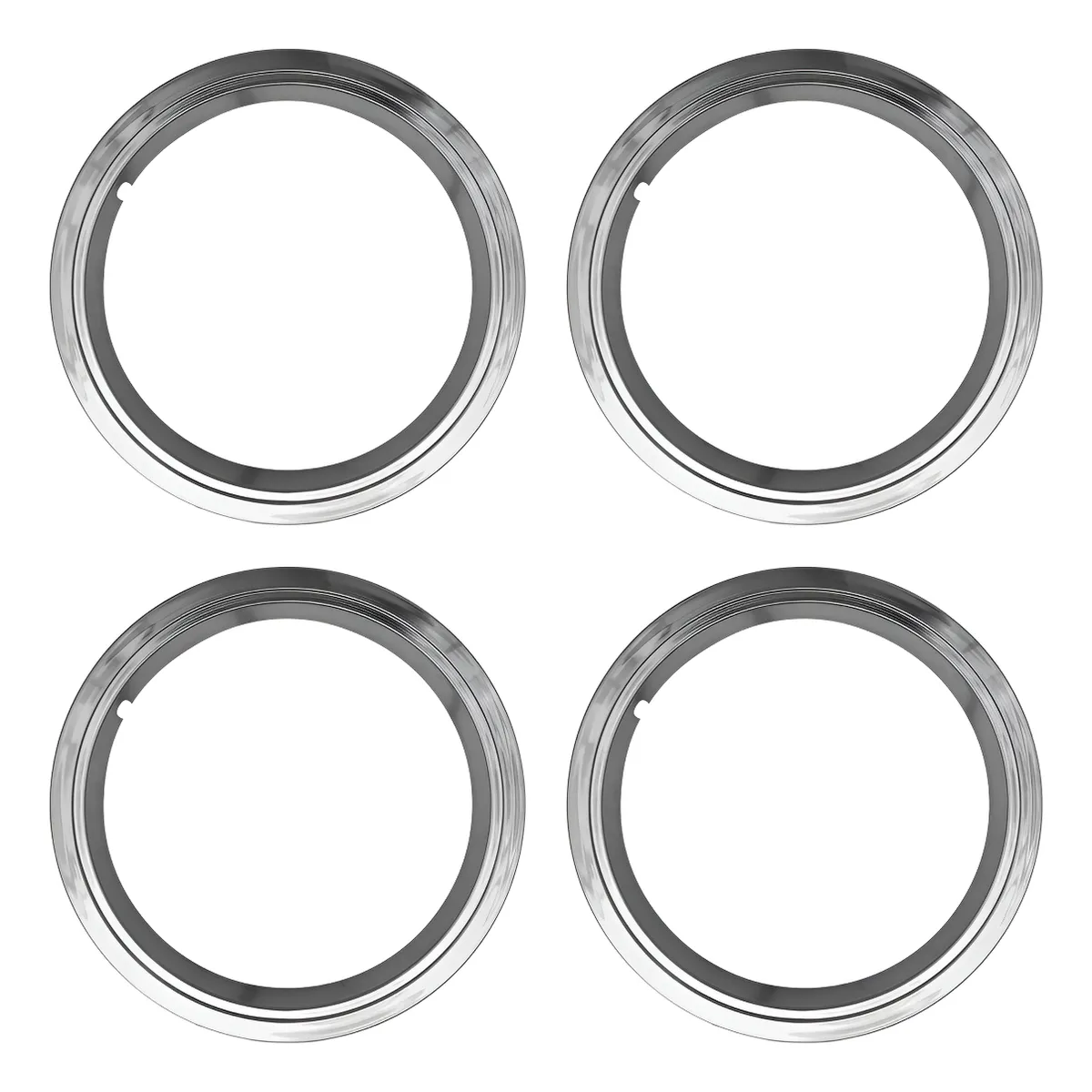 Jogo Sobre Aro Roda Aro 16 Un0980 Cromado Universal