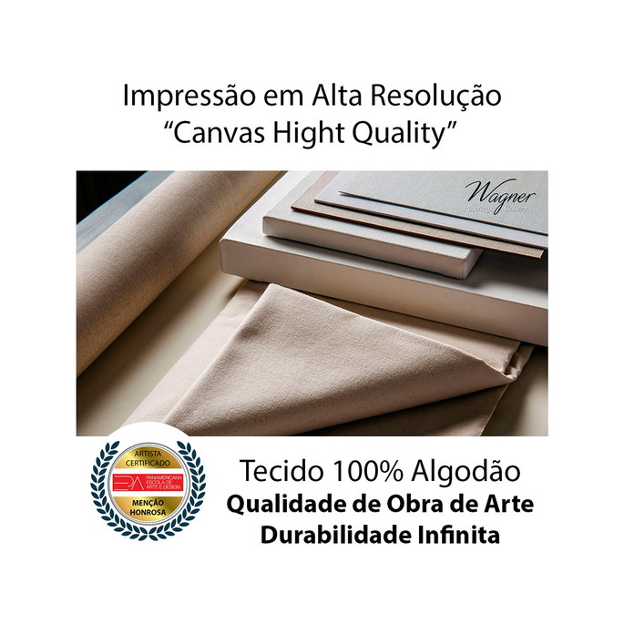 Quadro Klimt, Farm Garden With Sunflowers, Tela 60x60cm Luxo