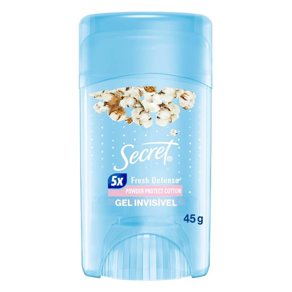 Desodorante Gel Secret Algodão 45g