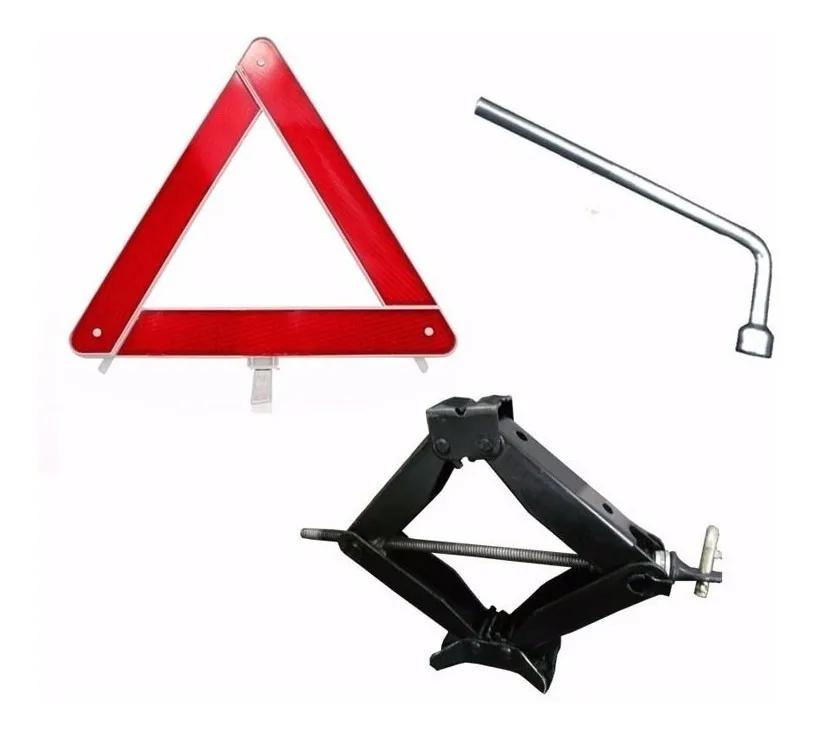 Kit Estepe Triangulo Chave L19 Macaco Sanfona Honda Civic