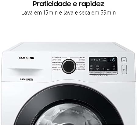 Samsung Lava e Seca WD11M com Digital Inverter WD11M4473PW Branca 11/7kg - 220V