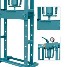 Prensa Hidráulica 15 Toneladas Profissional – Prensa 15T para Oficina e Indústria FORTG-PH15