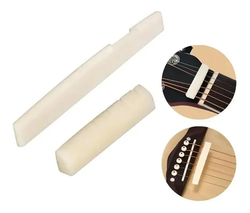 Kit Pestana Nut Rastilho Violão Aço Tagima Dallas Montana