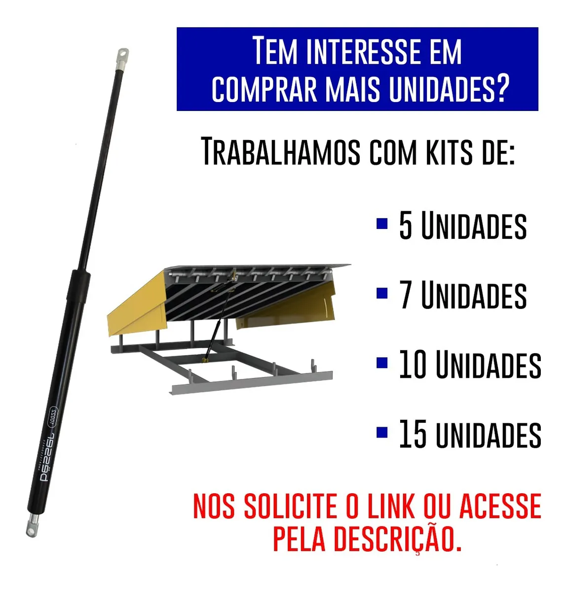 Amortecedor A Gás Niveladora Doca Igual Nakata Mg 19217