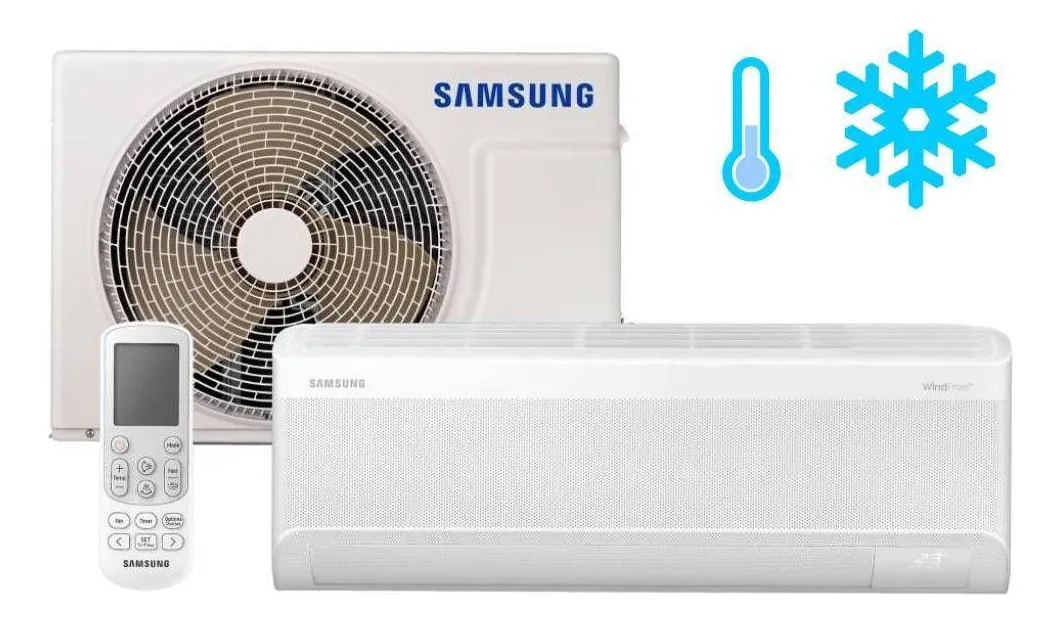 Ar Condicionado Inverter Samsung Windfree Ai 12000 Btus Frio