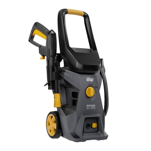 Lavadora de Alta Pressão WAP Ousada WL 2610 Ultra 1750PSI 1500W – Cinza e Amarelo - 110V