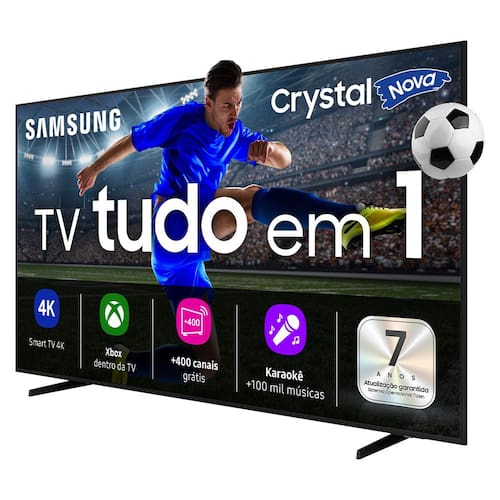 Smart TV Samsung LED 50 4K Wi-Fi Tizen Crystal 4K UN50U8600FGXZD