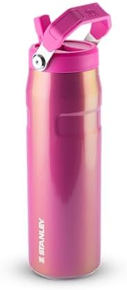 Stanley Garrafa Térmica Aerolight Flip Straw Dazzle Pink Shimmer | 710 ML