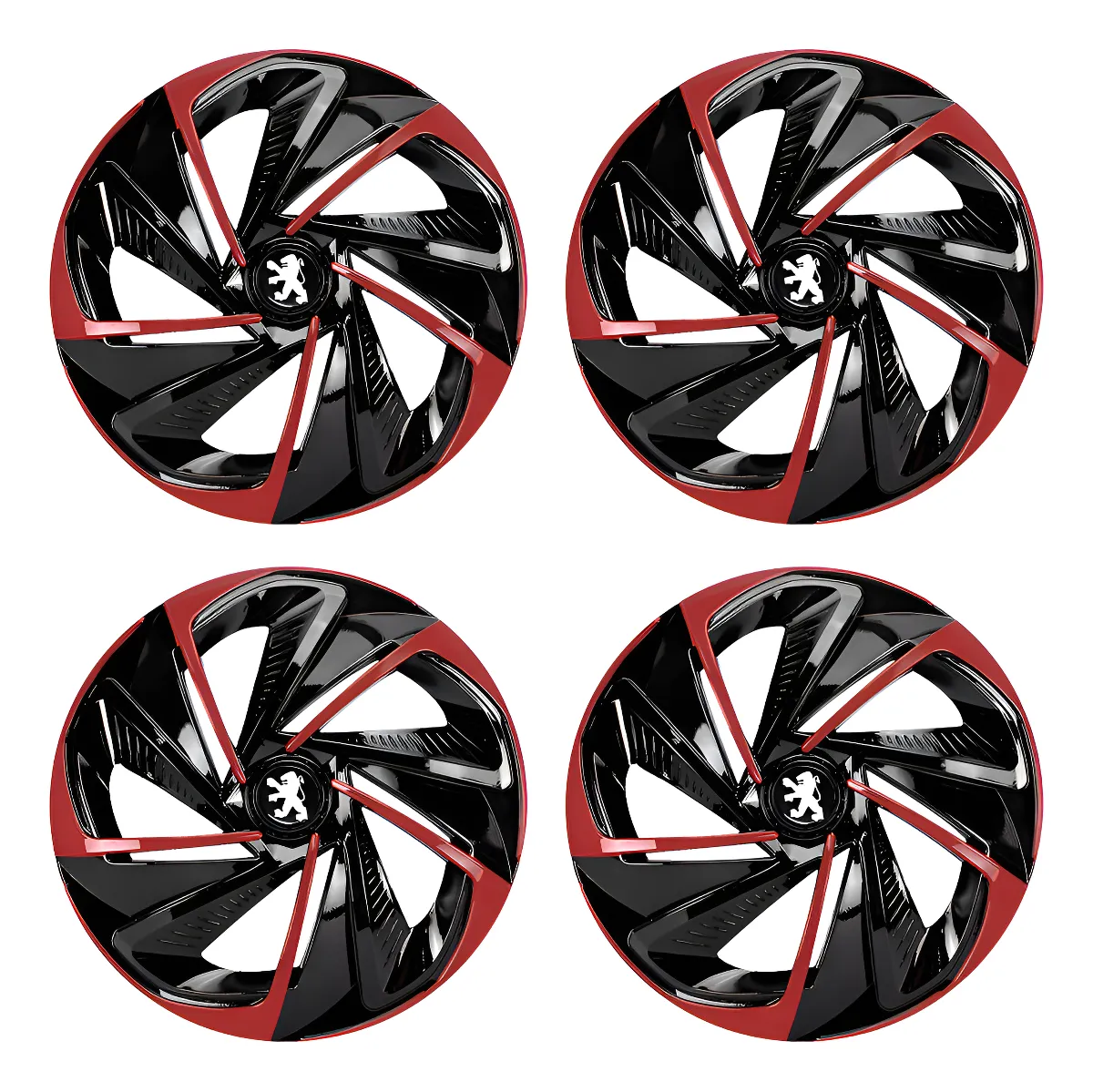 Jg Carlota 14 Peugeot 206 207 306 307 Preta Vermelha Nitro