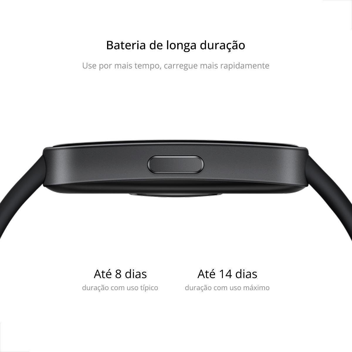Smartband Huawei Band 10 Compatível com iOS e Android - Preto