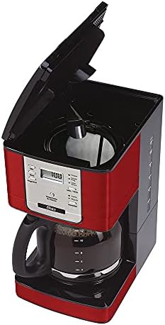 Oster Cafeteira Flavor Programável, 1,5L, 110V, Vermelha/Preto, 1000W, BVSTDC4401RD