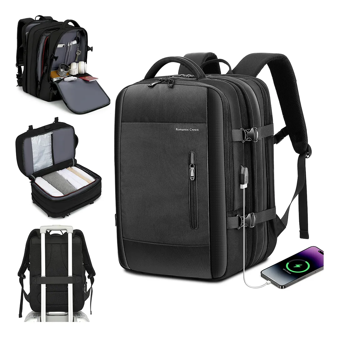 Mochila Viagem Executiva Grande Notebook Masculina Feminina