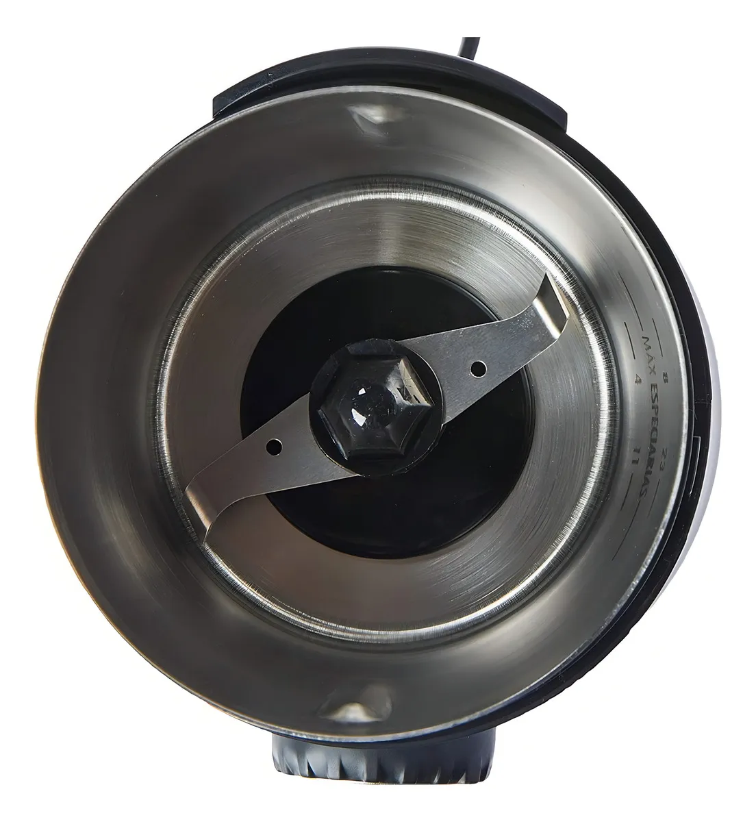 Moedor Automático Ajustável Com Controle De Granulação Triturador Secos Sementes Grãos Café Cuba Removível E 2 Lâminas Em Aço Inox Doméstico - Hamilton Beach