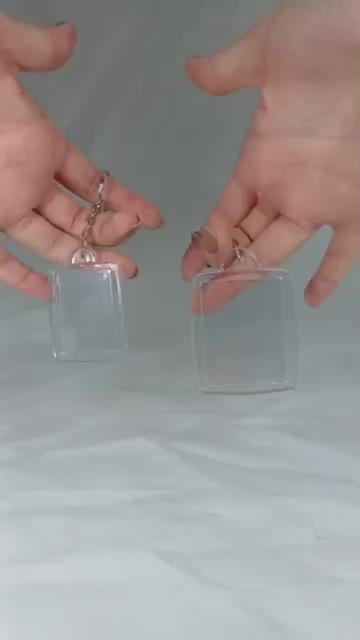 Chaveiro Acrílico 3x4 Para Personalizar - 200 Unidades