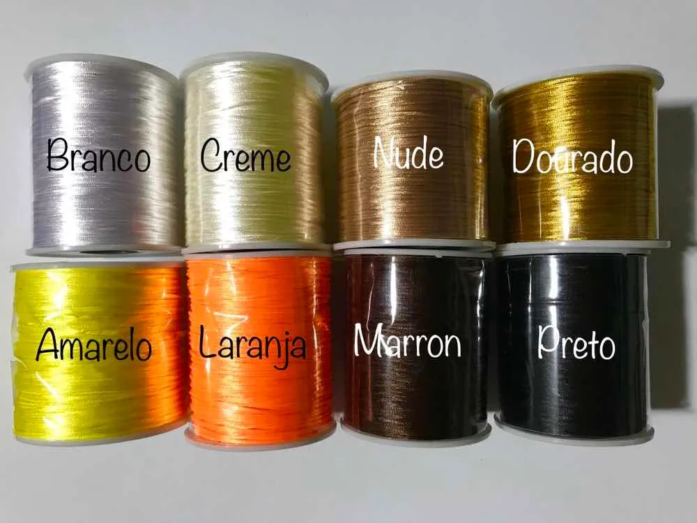 Fio De Seda 1mm Com 100 Metros A Unidade