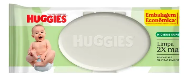 Pack Toalha Umedecida Disney Baby Huggies Max Clean Pacote 4 Unidades Leve Mais Pague Menos
