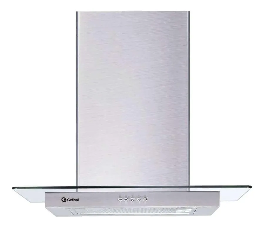 Coifa Parede Gallant Venezia Vidro Reto Inox 60cm 220v