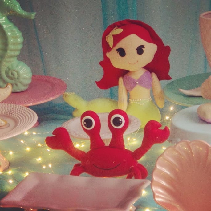 Locação Decoração Kit Festa Ariel