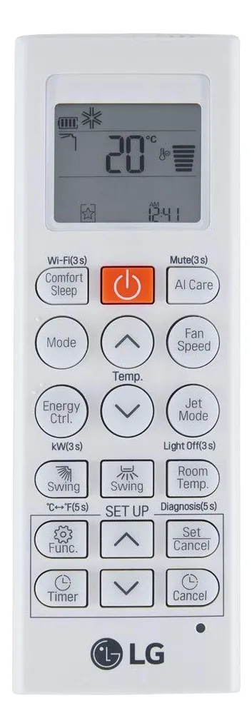 Ar Split Lg Ai Dual Inverter Voice 9000 Btus Frio 220v